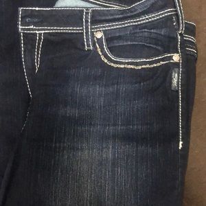 Silver dark wash bootcut jeans BRAND NEW NWOT